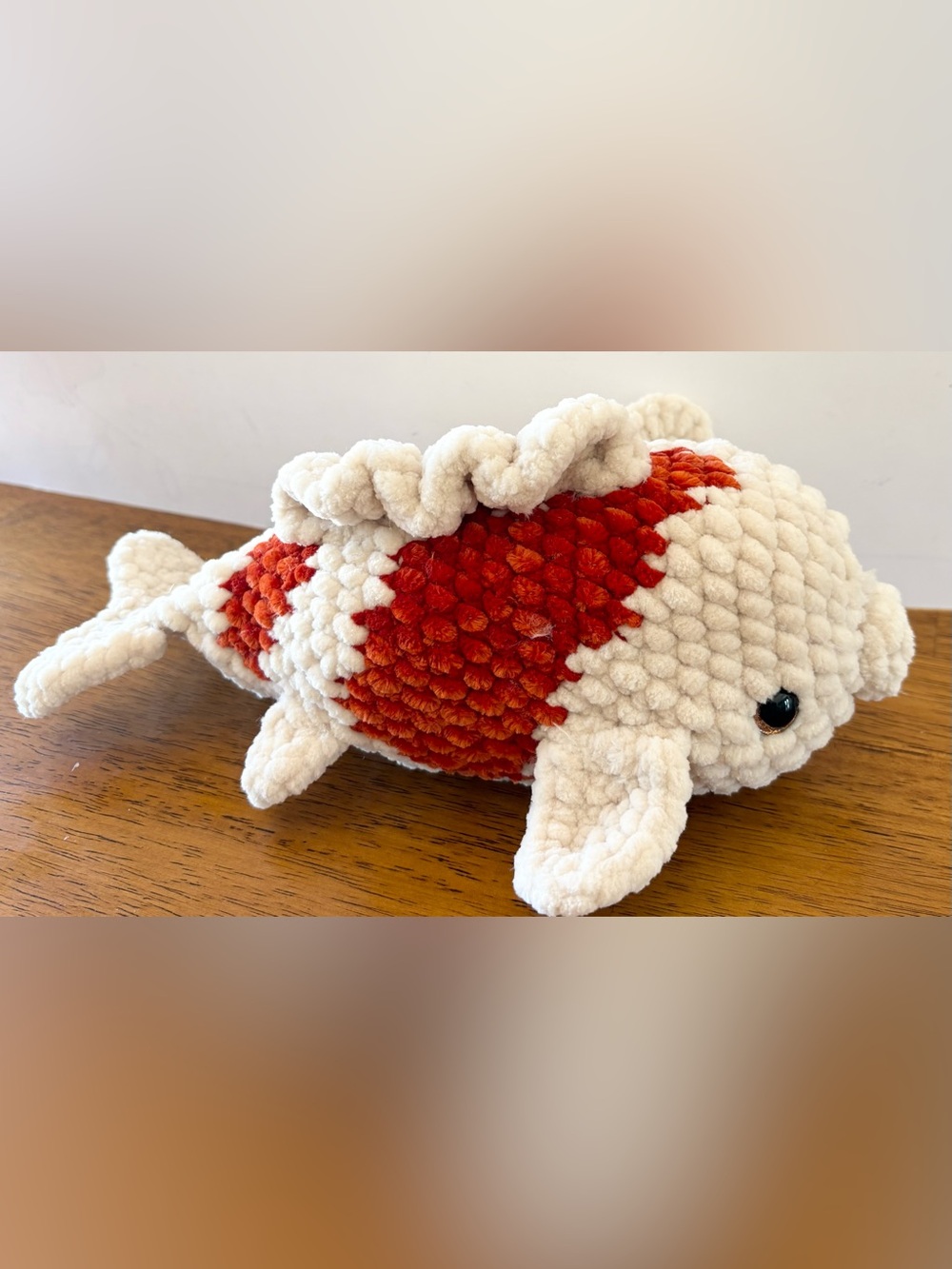 Handmade crochet Koi Fish